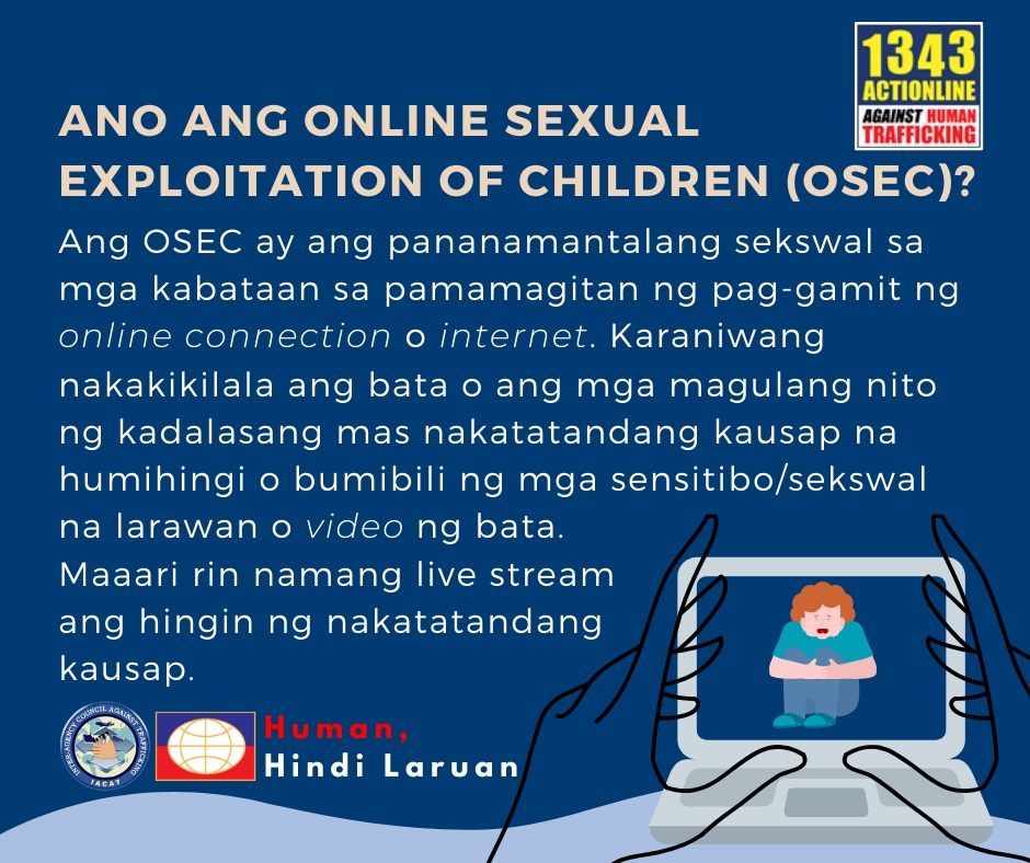 What is OSEC? (Online Sexual Exploitation of Children)